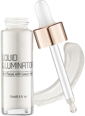 luzimaisa Drop & Glow Sliver Liquid Highlighter For Face Makeup(sliver)