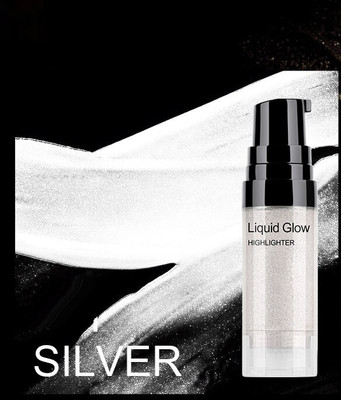 REIMICHI New Liquid Highlighter Makeup Shimmer and Shine Ultra-Smooth Radiant Illuminator(SILVER)