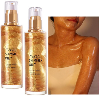 ADJD Combo Face Makeup Illuminating Glow Liquid(GOLDEN)