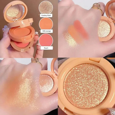 Latixmat Multicolor Shimmer Blush Highlighter(Multi Color)