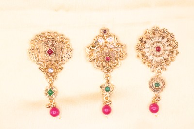 Rajshahi Saree Pin Brooch(Multicolor)