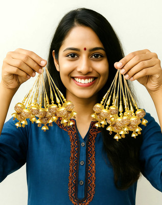 Atrika Latkan-R1-Gold-Bulk Brooch(Gold)