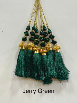 VoxVista Thread Latkan Colorful & Versatile Brooch(Green)