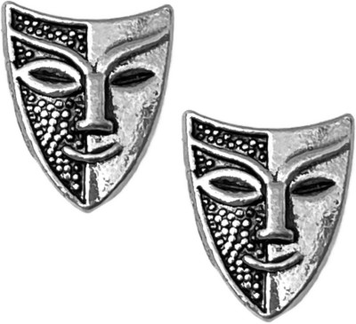 FURE Venetian Mask Collar Pin Brooch(Silver)