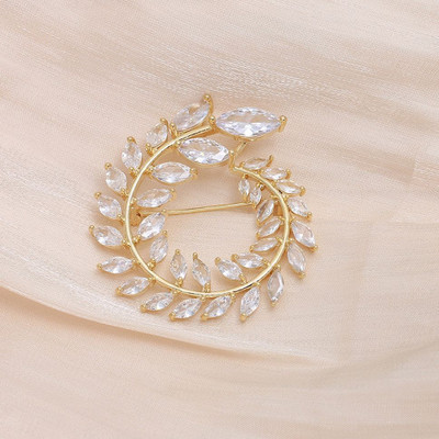 NBT SAREE PIN BROOCH Brooch(Gold)