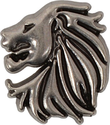 EXOTICA Fashions Lion Head Brooch Pin, Wedding Jewelry Accessories, Silver Lapel Badge. Brooch(Copper)