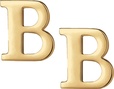 FURE B Initial Collar Pin Brooch(Gold)