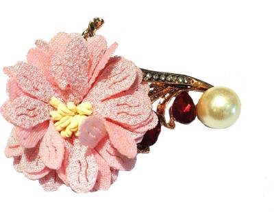 La Belleza Flower Brooch (Pink) Brooch(Pink)