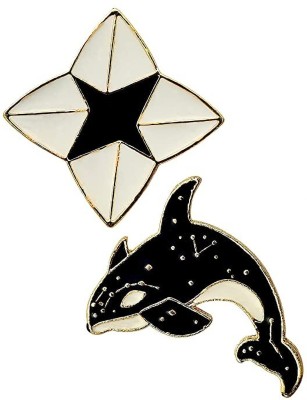 FURE Deep Sea Enamel Pins Brooch(Multicolor)