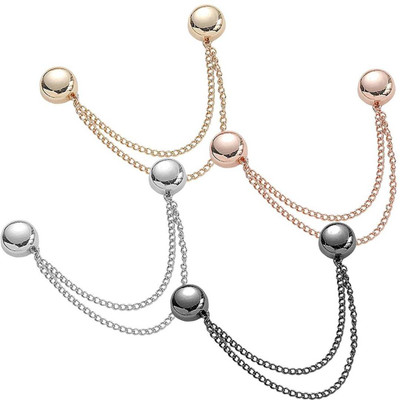 PATPAT TRADING PRIVATE LIMITED Strong Magnetic Brooch Clips Multicolor Set of Four Brooch(Multicolor)