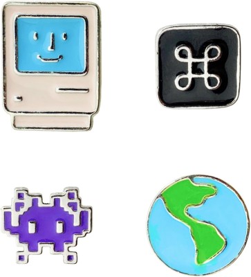 FURE Computer Set Enamel Pins Brooch(Multicolor)