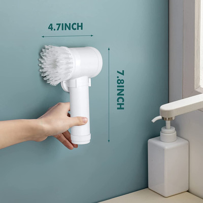 KPDREAMLAND multi-surface brush Microfibre Wet and Dry Brush(White)