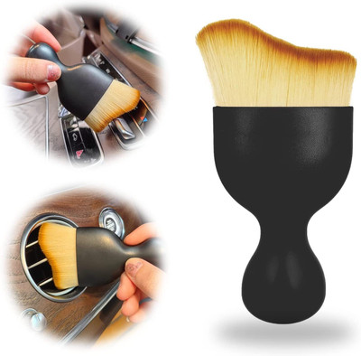 chrtechnologuy Car Dashboard Cleaning Soft Brown Brush Dusting Tool for Car, Home, Office Car Dashboard Cleaning Soft Brown Brush Dusting Tool for Car, Home, Office, Vehicle Interior Cleaner(50 g)