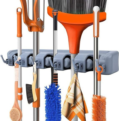 VKK TRADERS Plastic Wet and Dry Broom(Multicolor)