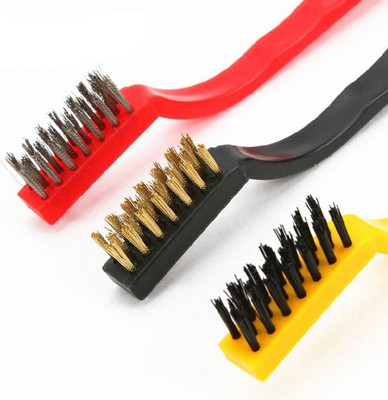 HM EVOTEK Wire Brush_018 Strip Brush(Pack of 3)