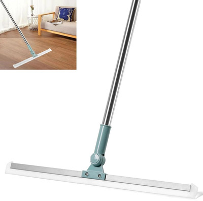 DHAGO Silicon Wiper Magic Broom * 1 Silicone Wet and Dry Broom(Grey, Steel)