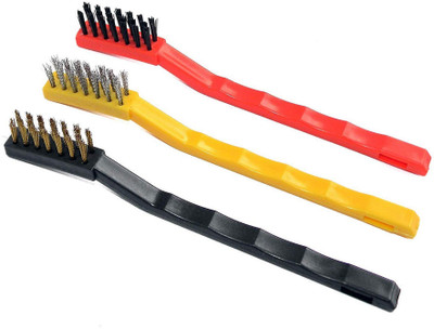 Masox Store Wire Brush_K17 Handle Scratch Brush(Pack of 3)