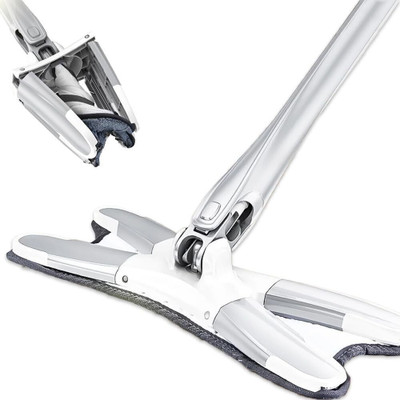 Hari Om 3 in 1 Tiles Cleaning Brush Floor Scrub Bathroom Brush with Long Handle Wet and Dry Duster