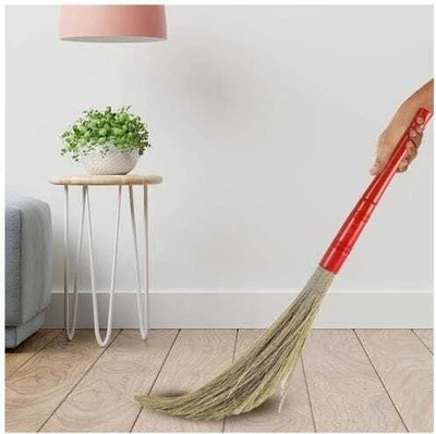 GABA no dust broom XL made with top class fiber use for clean house,office and shop Fiber Wet and Dry Broom(Multicolor)
