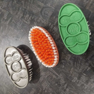 v n traders Cloth Washing Brush (pack of 3) Plastic Wet and Dry Brush(Multicolor, 3 Units)