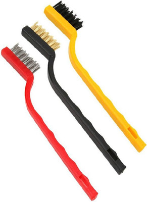 RBGIIT Wheel Tire Cleaning Mini Brush B26 10 ml Wheel Tire Cleaner(Pack of 3)