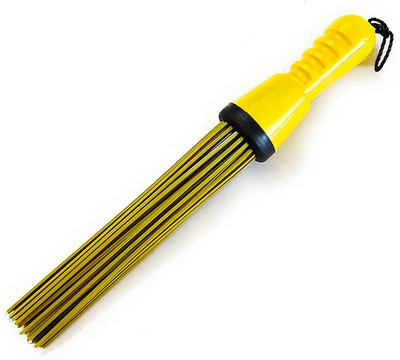 STRUGGLINGINC Plastic Kharata Plastic Broom jadu for HomeCleaningfor Wet Cleaning 1Pcs. Plastic Wet and Dry Broom(Multicolor)