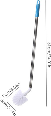 ZWEELAY Can Cleaning Brush 360° Rotating Long Handle Cleaner Brush Plastic Wet and Dry Brush(Multicolor)