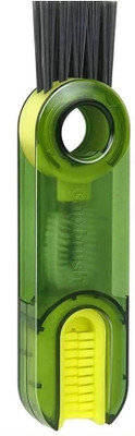 DIOXIT Multifunctional Plastic 3 in 1 Cleaning Brush Cleaner Tools Microfibre Wet and Dry Brush(Multicolor)