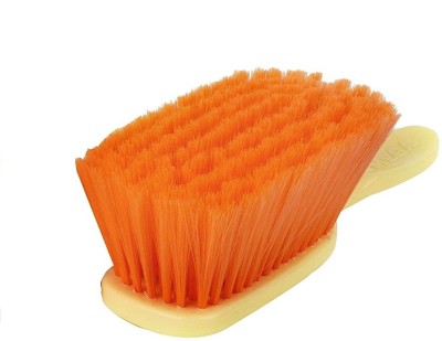 Antiter Venus Ultima Professional Barber Hair / Neck Brush, Multipurpose Cleaning Brush Nylon Wet and Dry Brush(Orange, Yellow)