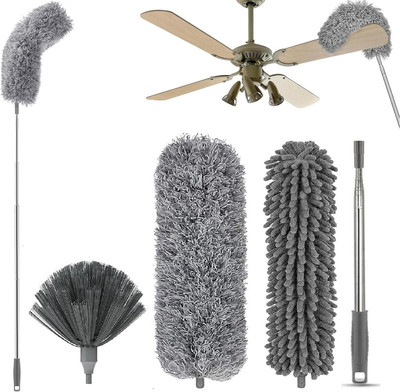 KANTHEE ENTERPRISE 3 in 1 Duster Wet and Dry Duster Set(Pack of 3)