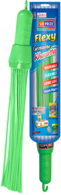 Sir Prize Kharata Plastic Hard Bristle Broom , Hard Floor, Pack of 1 Plastic Wet and Dry Broom(Multicolor)