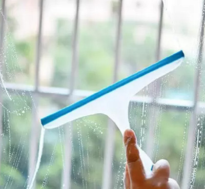QinPin Multipurpose Non-slip Hand Kitchen Wiper for Cleaning Glass, Window, Floor Plastic Wet and Dry Brush(Multicolor)