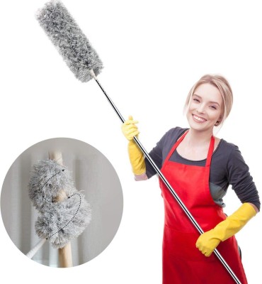 Shopeleven Cobweb Duster,Showroom Microfiber Duster Extendable Ideal for Cleaning Blinds Wet and Dry Duster