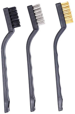 HM EVOTEK Wire Brush_01 Handle Scratch Brush(Pack of 3)