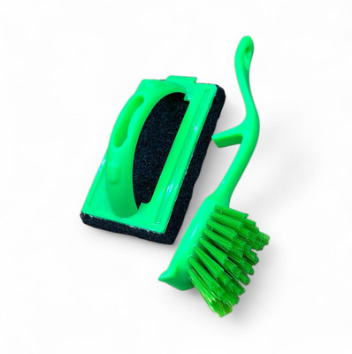 Vendy VENDY SB 1 3 Plastic Wet and Dry Brush(Green, 2 Units)