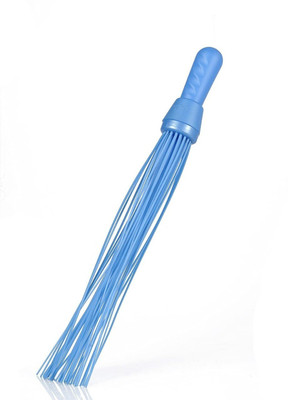 cleanex Floor Cleaning and Bathroom Floor Cleaning Wet/Dry. Plastic Broom (pack of 1) Nylon Wet and Dry Broom(Blue)