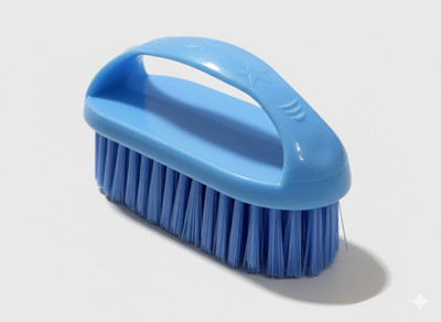 Gandhi global mart QUALITY CLOTH WAHING BRUSH Plastic Wet and Dry Brush(Blue, Red, Green)