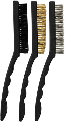 HM EVOTEK Wire Brush_027 Handle Scratch Brush(Pack of 3)