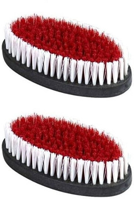 UNITYSALES Cloth Washing Brush Medium, Wash Floor Also, Good Grip Brush Plastic Wet and Dry Brush(Multicolor, 2 Units)