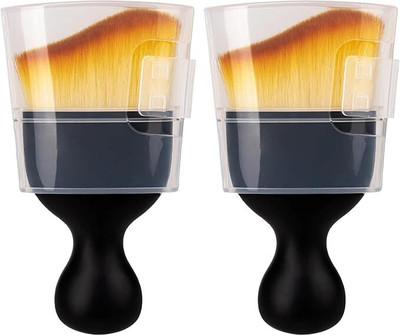 ASHV ENTERPRISE Nylon Wet and Dry Brush(Multicolor, 2 Units)