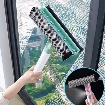 Ceridwen 3 in 1 Multipurpose Window Cleaner Wiper Scraper with Water Spray Bottle(48 g)