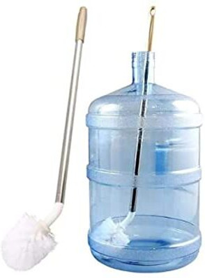 FIVANIO 20L Water Can Cleaning Brush 360° Rotating Long Handle(Multicolor)