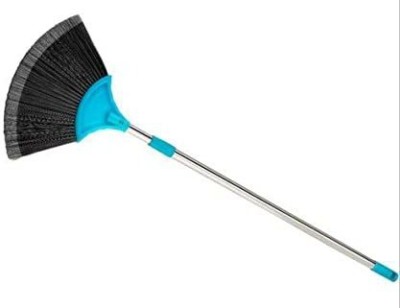 Crevice Plastic Wet and Dry Broom(Silver, Blue)