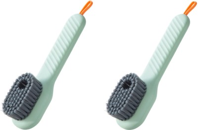 Druidstone Shoe Cleaning Brush with Soap Nylon Wet and Dry Brush (Multicolor) PACK OF 2 Nylon Wet and Dry Brush(Multicolor, 2 Units)