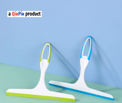 QinPin Multipurpose Non-slip Handy Kitchen Wiper for Cleaning (Pack of 2) Plastic Wet and Dry Brush(Multicolor, 2 Units)