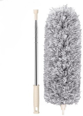 KESHAVART Fan Cleaning Brush Flexible Mop for Home, Kitchen,Office Wet and Dry Duster Microfibre Wet and Dry Brush(Grey)