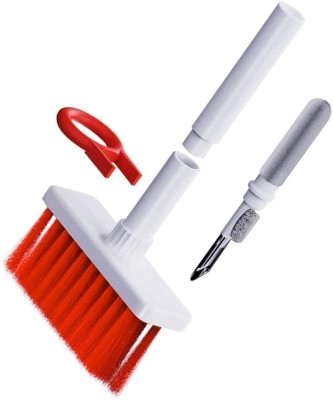 La Mejilla Keyboard Cleaner Plastic, Nylon Wet and Dry Brush(White, Red)