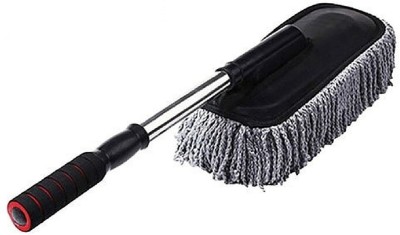 YNV TRADER Premium Microfiber Duster with Long Handle - Perfect for Quick Dusting on the Go Microfibre Wet and Dry Brush(Multicolor)