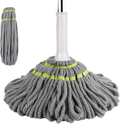 HOKAL TWIST MOP Mop Head and Rod(Grey 5 m)