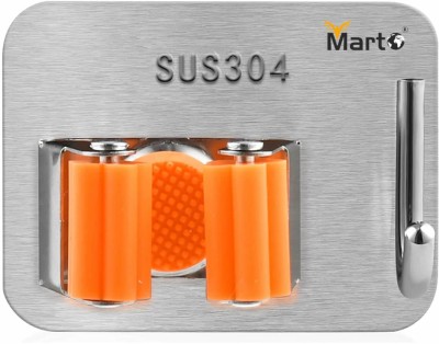 MARTO Orange Stainless Steel Broom Holder(1 Holders)